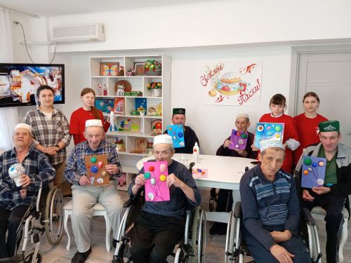 «Алдынгылар хәрәкәте» район бүлекчәсе волонтерлары, Олы Чакмак төп мәктәбе укучылары кунакта булдылар