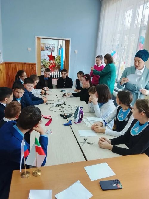 Әмәкәй мәктәбе укучылары кызыклы мастер-класста катнашты