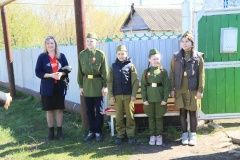 Район башлыгы Альберт Хуҗин тыл ветераннарын котлады