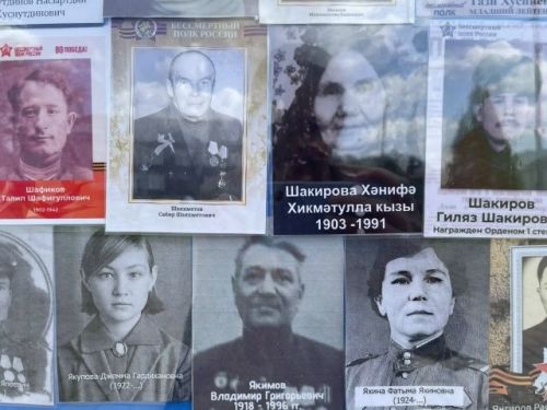 «Батырлар даны - мәңгелек» фотостенды ачылды