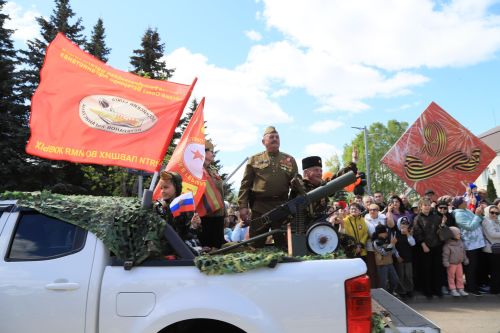 Демонстрация һәм парад – Җиңү бәйрәменең иң тантаналы мизгелләре