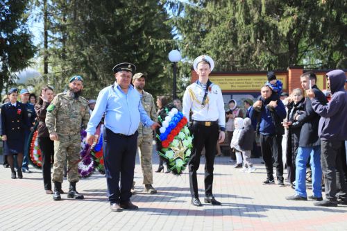 Җиңү көне Сугышчан һәм хезмәт даны мемориаль комплексында башланды