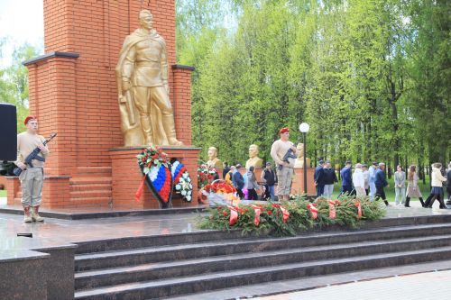 Җиңү көне Сугышчан һәм хезмәт даны мемориаль комплексында башланды