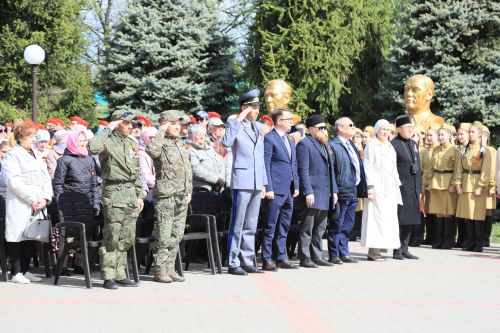 Җиңү көне Сугышчан һәм хезмәт даны мемориаль комплексында башланды
