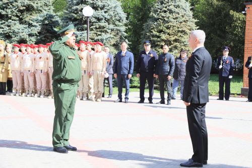 Җиңү көне Сугышчан һәм хезмәт даны мемориаль комплексында башланды