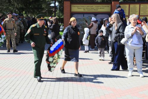 Җиңү көне Сугышчан һәм хезмәт даны мемориаль комплексында башланды
