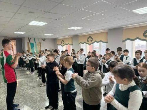 Мөслим урта мәктәбендә яңа һәм илһамландыргыч проектка старт бирелде!
