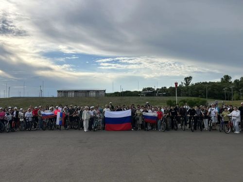 Мөслим Россия көнен 500 кешелек велойөреш белән билгеләп үтте