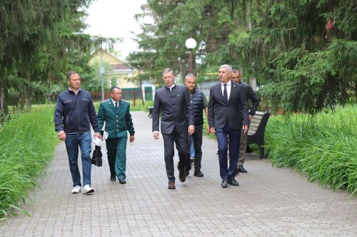 Мөслимгә Татарстан Республикасының Экология һәм табигый ресурслар министры Азат Җиһаншин килде