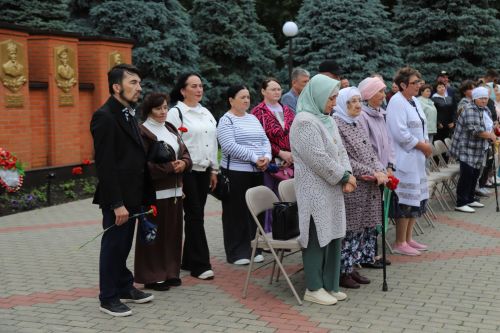 Мөслимдә Хәтер һәм кайгы көненә багышланган митинг узды