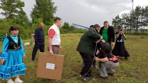 Шуганка авылы Сабантуе