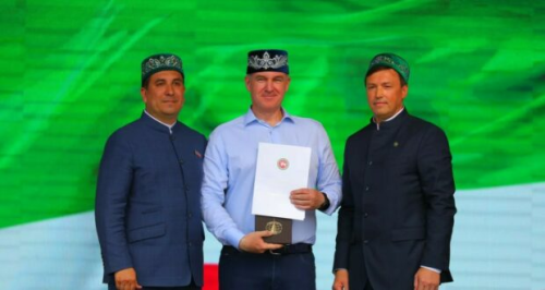 Ханты-Манси округы губернаторына «Татар халкы алдындагы казанышлары өчен» медале бирелде