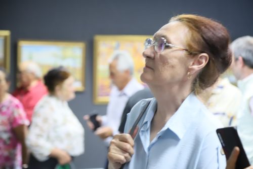 Рөстәм Шаһиевнең картиналар күргәзмәсе ачылды