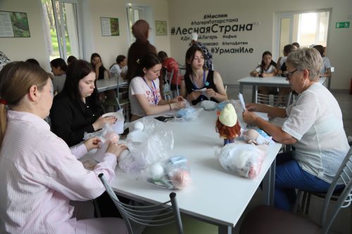 «Урман иле» сәламәтләндерү лагеренда мастер-класс: музыка һәм яңа күнекмәләр