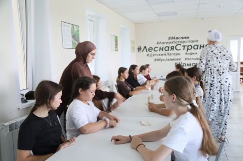 «Урман иле» сәламәтләндерү лагеренда мастер-класс: музыка һәм яңа күнекмәләр