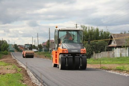 Катмыш авылында юл яңартыла