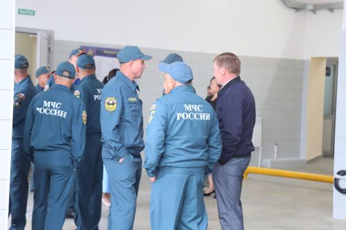 Капиталь ремонттан соң, Мөслимнең янгын сүндерү бүлеге бинасы файдануга тапшырылды