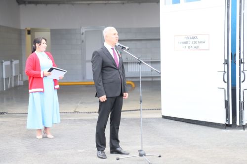 Капиталь ремонттан соң, Мөслимнең янгын сүндерү бүлеге бинасы файдануга тапшырылды