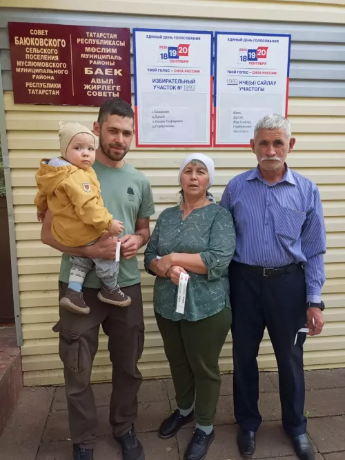 Баек авыл җирлеге участогында сайлу актив бара
