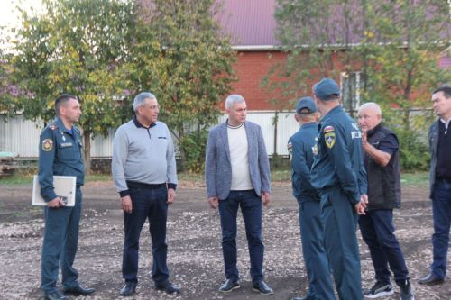 Ирек Кадамов районыбызга эш сәфәре белән килде