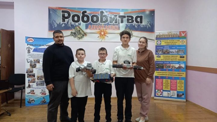 Республикакүләм роботлар ярышы үткәрелгән