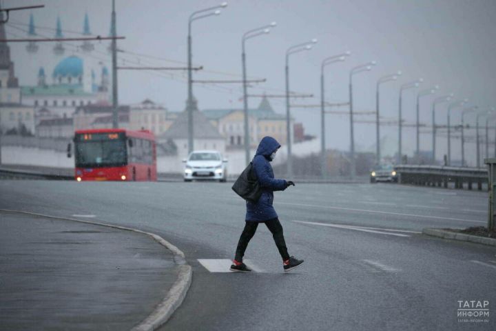 Татарстанда бозлы яңгыр һәм көчле бозлавык көтелә
