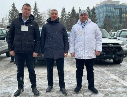 Мөслим авыл җирлекләре автомобильле булды