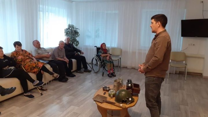 Мөслим өлкәннәр һәм инвалидлар интернат-йортында музей дәресе узды