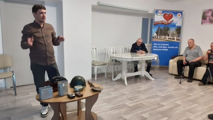 Мөслим өлкәннәр һәм инвалидлар интернат-йортында музей дәресе узды