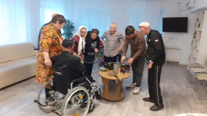 Мөслим өлкәннәр һәм инвалидлар интернат-йортында музей дәресе узды