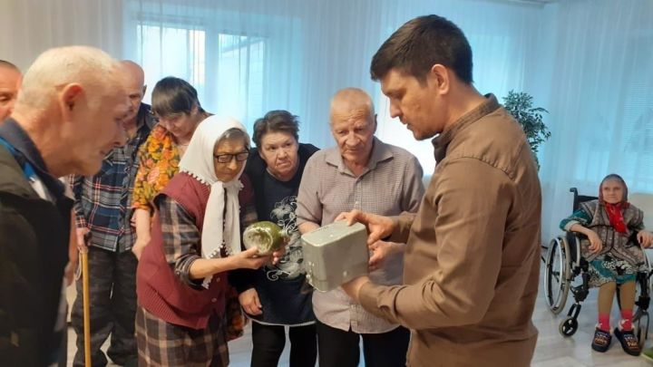 Мөслим өлкәннәр һәм инвалидлар интернат-йортында музей дәресе узды