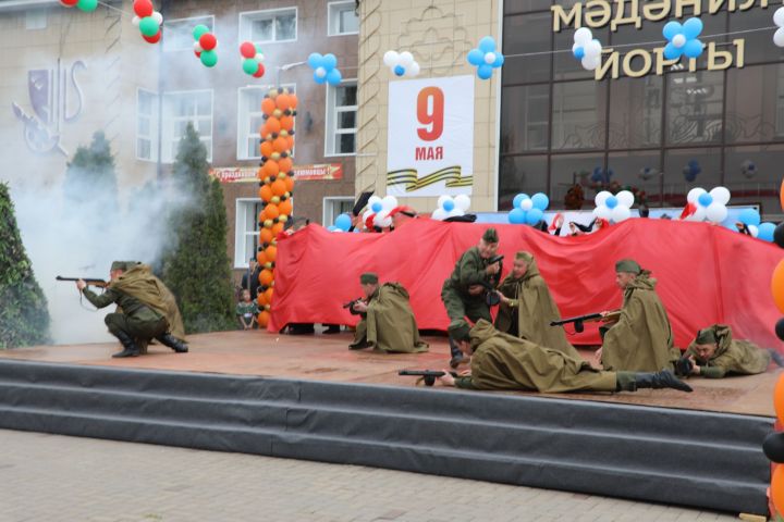 Бүген Мөслимдә Бөек Җиңүнең 80 еллыгына багышланган бәйрәм чаралары уза