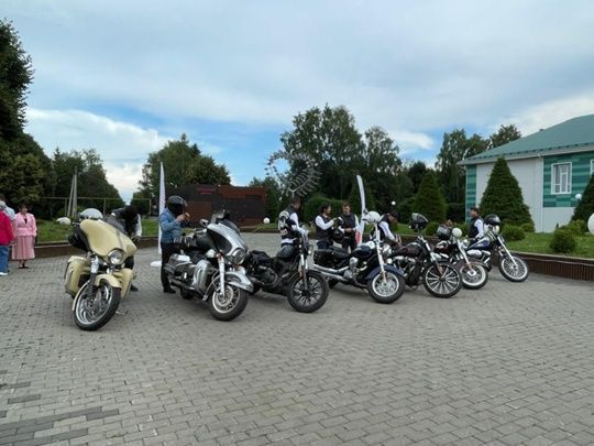 Яшьләр көнендә Мөслимгә байкерлар килде