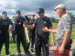 29 июнь көнне Мөслим мөхтәсибәте балалар һәм аларның әти - әниләре өчен табигатьтә күмәк ял оештырды