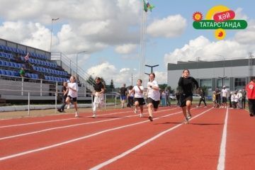 Физкультурачылар көнендә Мөслимнең «Яшьлек» стадионы ремонттан соң янәдән үз ишекләрен ачты