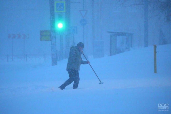 Татарстанда буран сәбәпле, юллар ябылды – исемлек