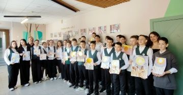 Мөслим урта мәктәбендә осталык дәресләре узды