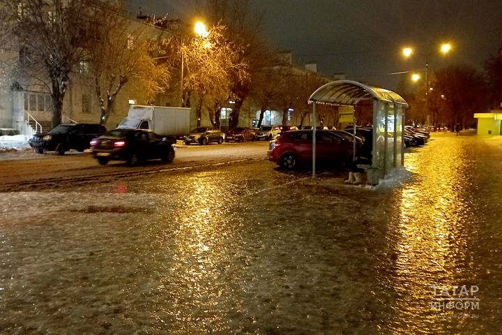 Гадәттән тыш хәлләр министрлыгы Татарстан халкын юлларда бозлавык турында кисәтә