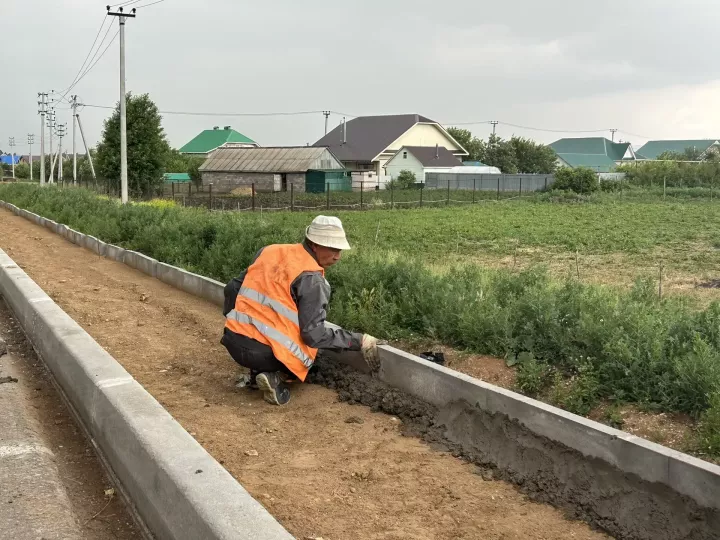 Мөслим районында юлларны төзекләндерү эшләре дәвам итә