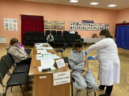 Рус Шуганда сайлау участогында да тавыш бирү дәвам итә