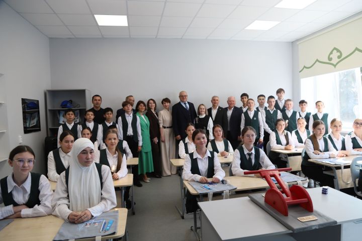 Мөслим урта мәктәбендә «Энергосыйныф» ачылды
